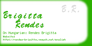 brigitta rendes business card